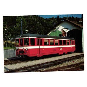 Chemins Fer Des Montagnes Neuchâteloises CMN Postcard Electric Train BDe 4/4 5